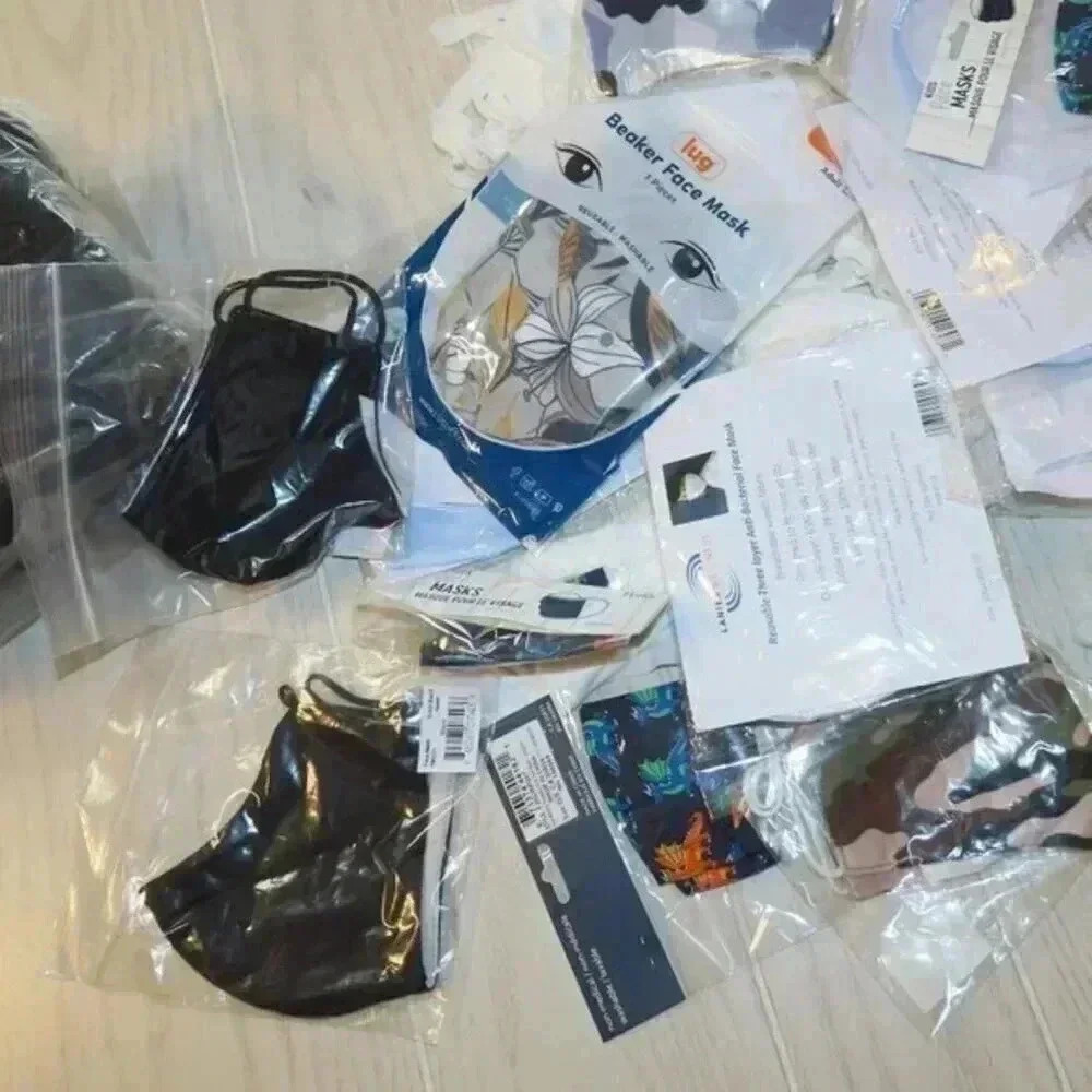 Masks Masks and More Masks.  New. Never worn or washed.